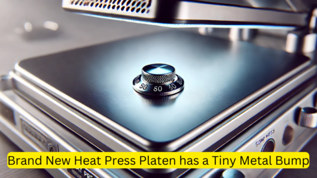 Brand New Heat Press Platen Has A Tiny Metal Bump: Troubleshooting Tips