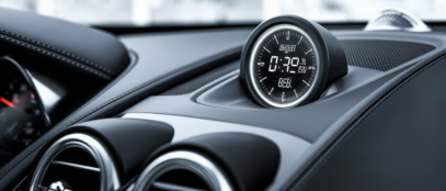 Baimoqi Car Digital Clock Instructions