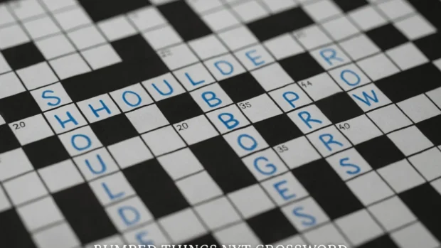 Bumped Things NYT Crossword: Everything You Need to Know