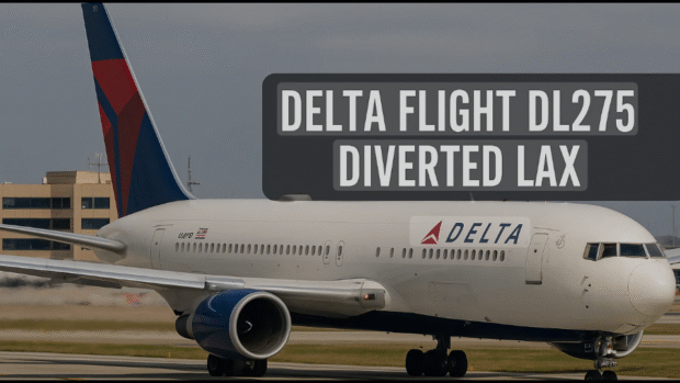 delta flight dl275 diverted lax